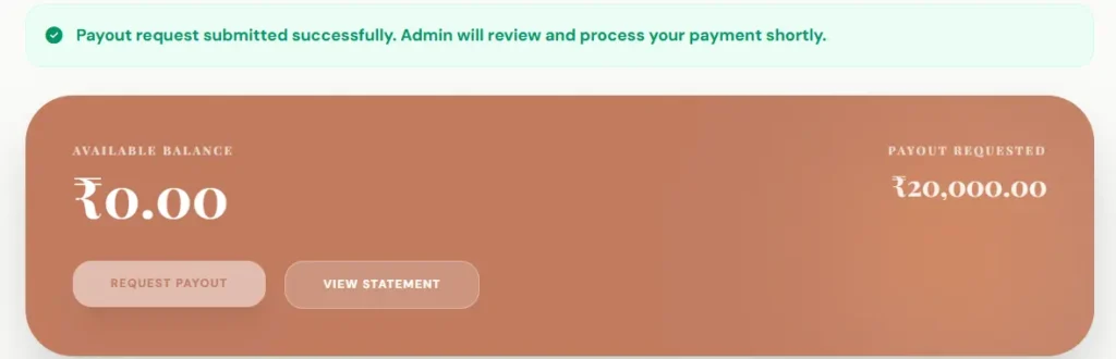 haven real estate management agent payout request - CodersGrow
